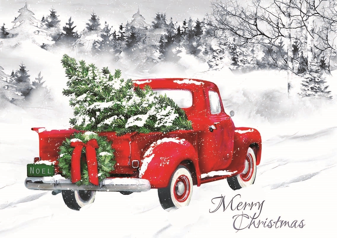 Vintage Vibe Christmas Cards 1