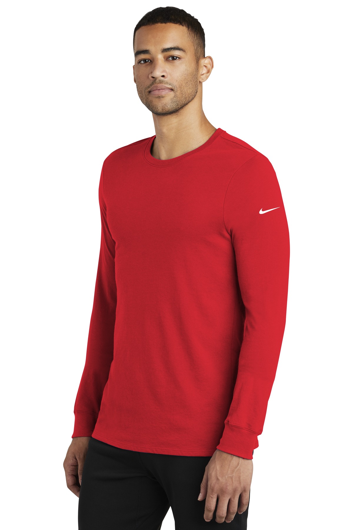 Nike® Dri-FIT Cotton/Poly Long Sleeve Tee 35