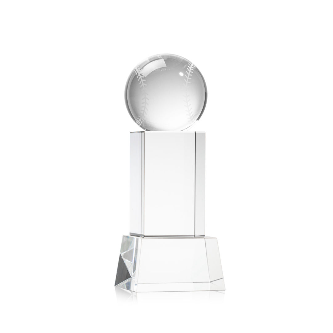 Baseball Award on Belcroft Base - Clear 4