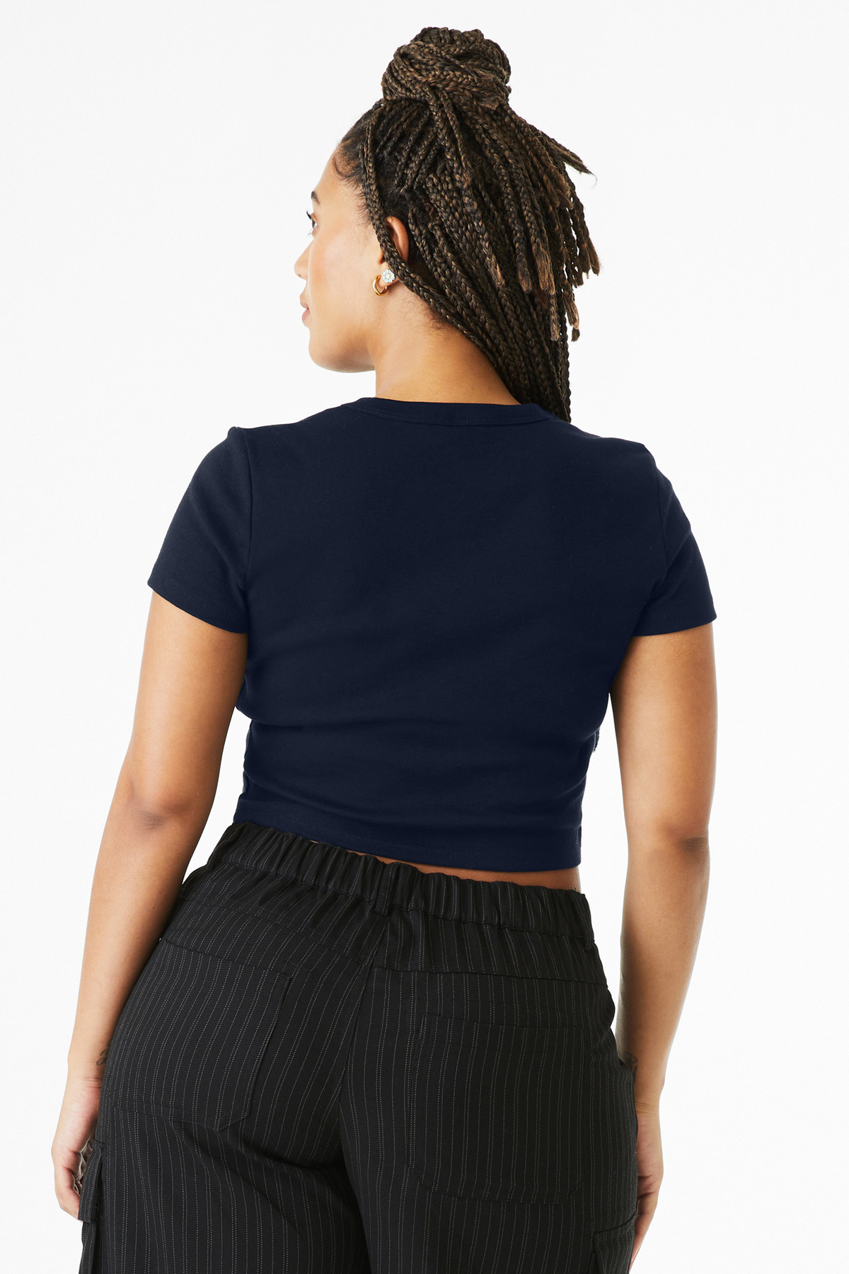BELLA+CANVAS Women's Micro Rib Baby Tee BC1010 29