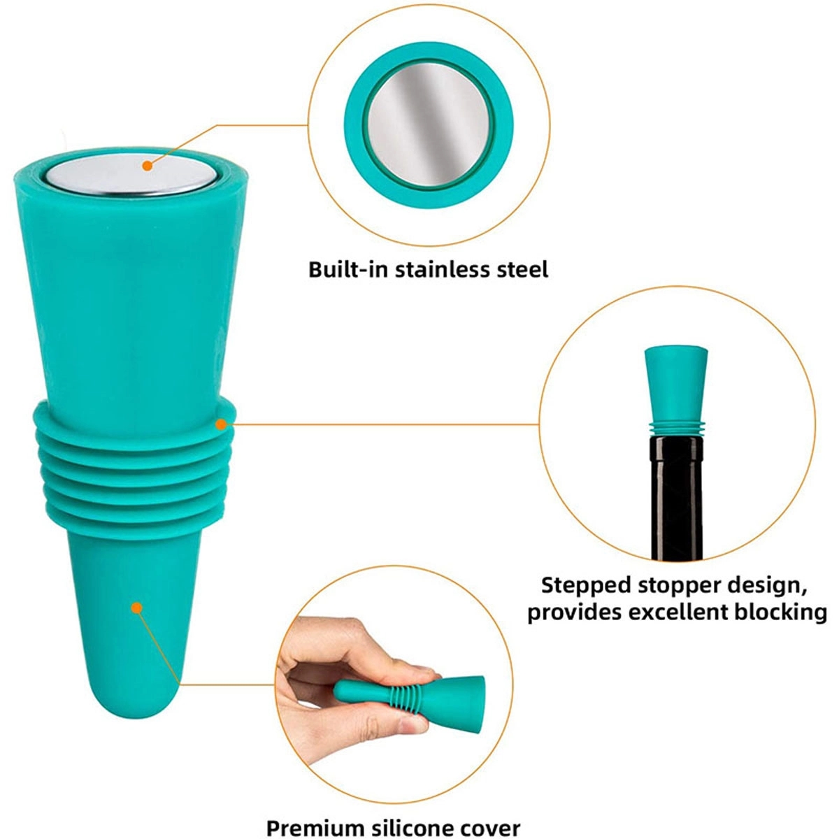 Wine Bottle Stopper 3
