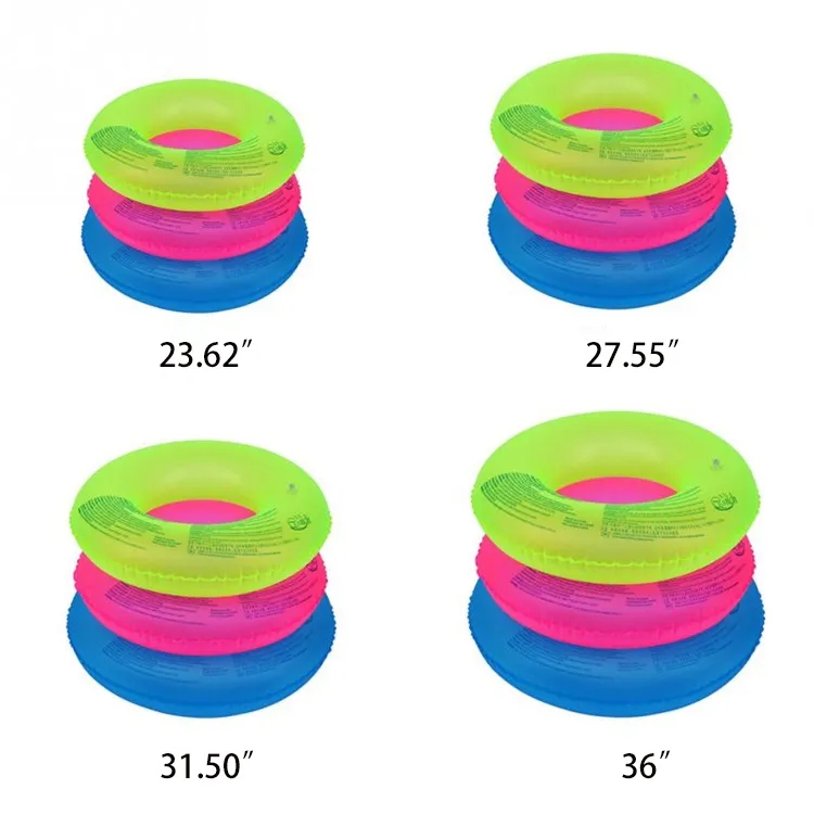 36" Inflatable Fluorescent Swimming laps 3