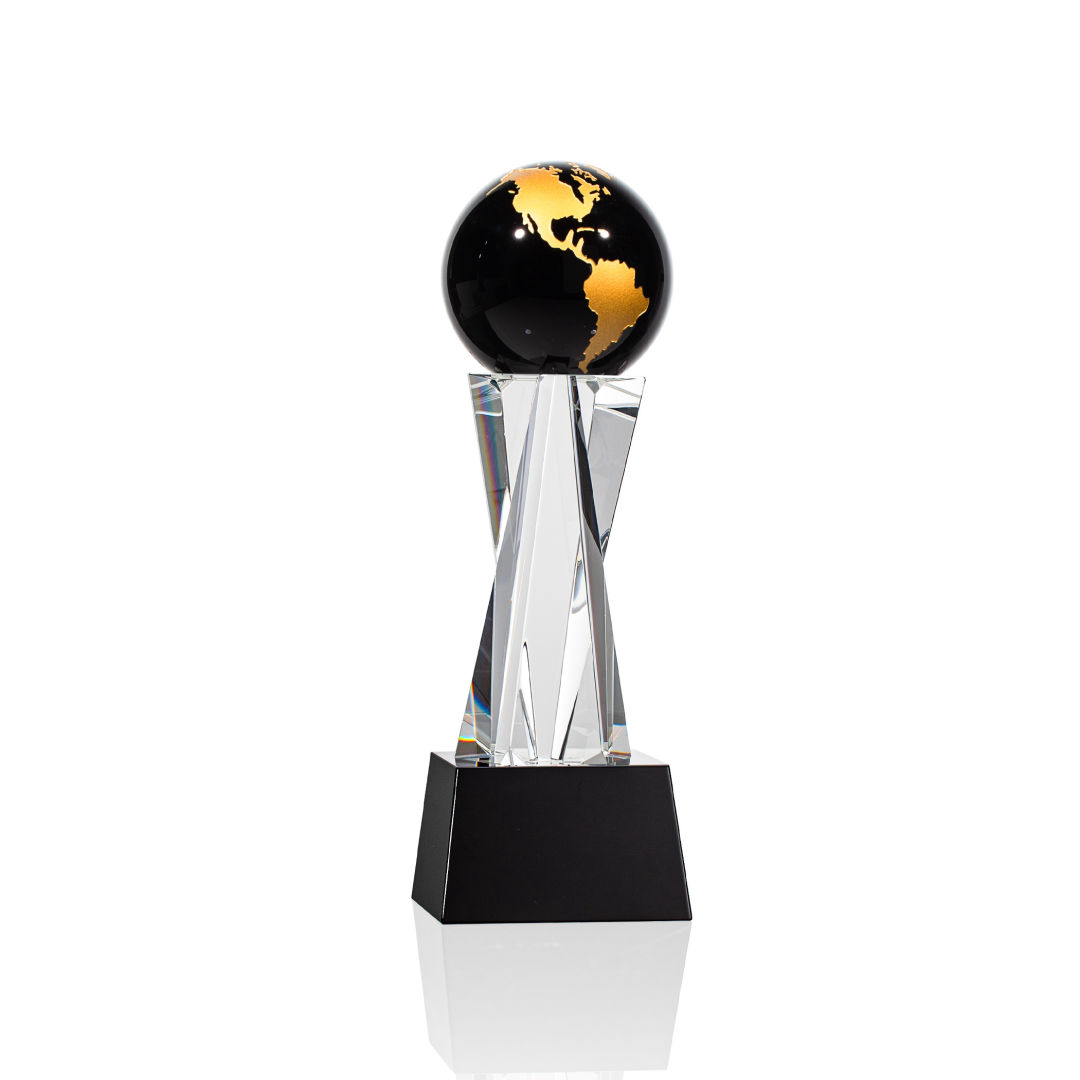 Havant Globe Award - Black/Gold 2