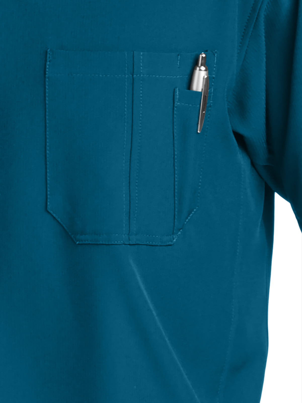 Skechers - Men's One-Pocket V-Neck Structure Scrub Top 6