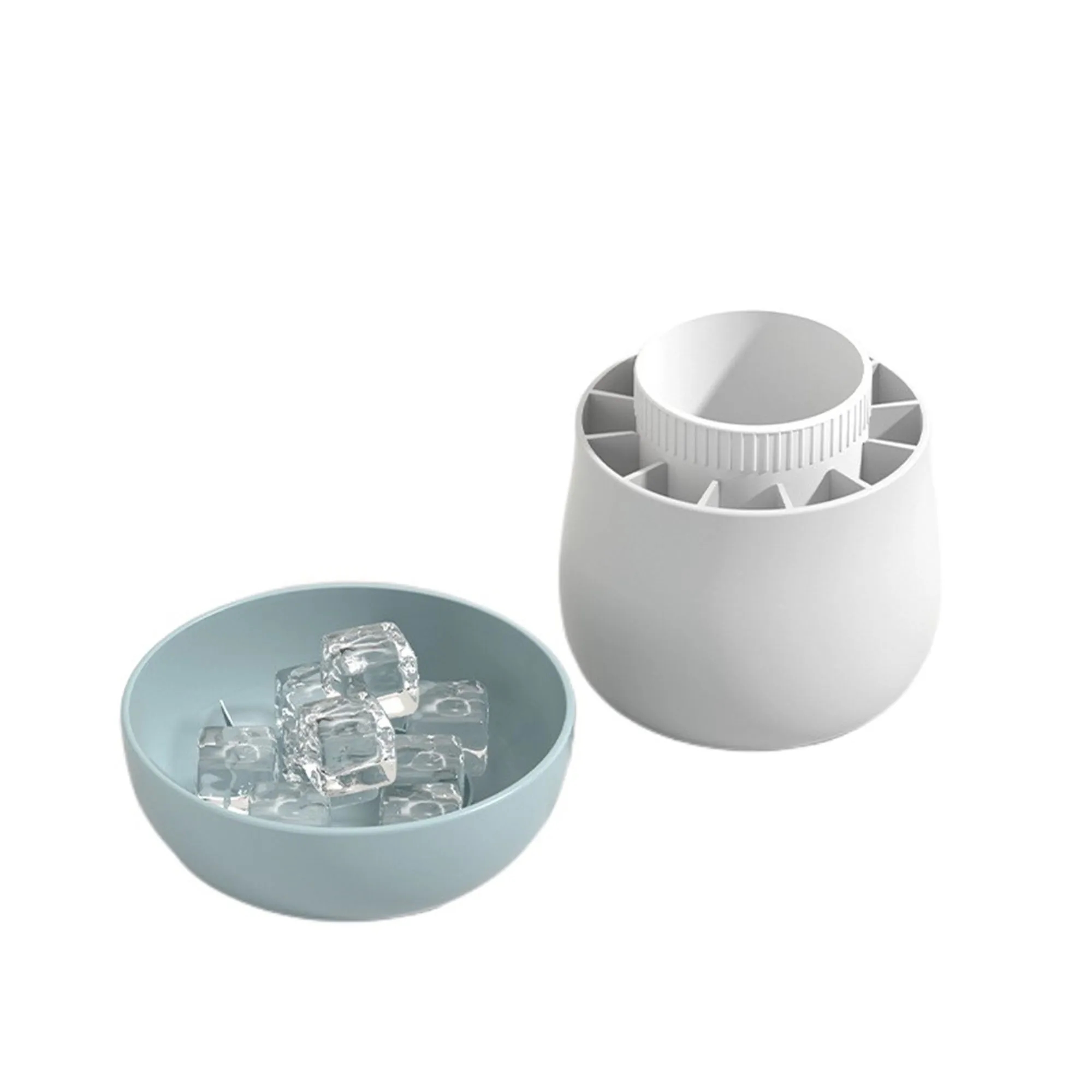 Cylinder Silicone 3D Ice Cube Mold 3