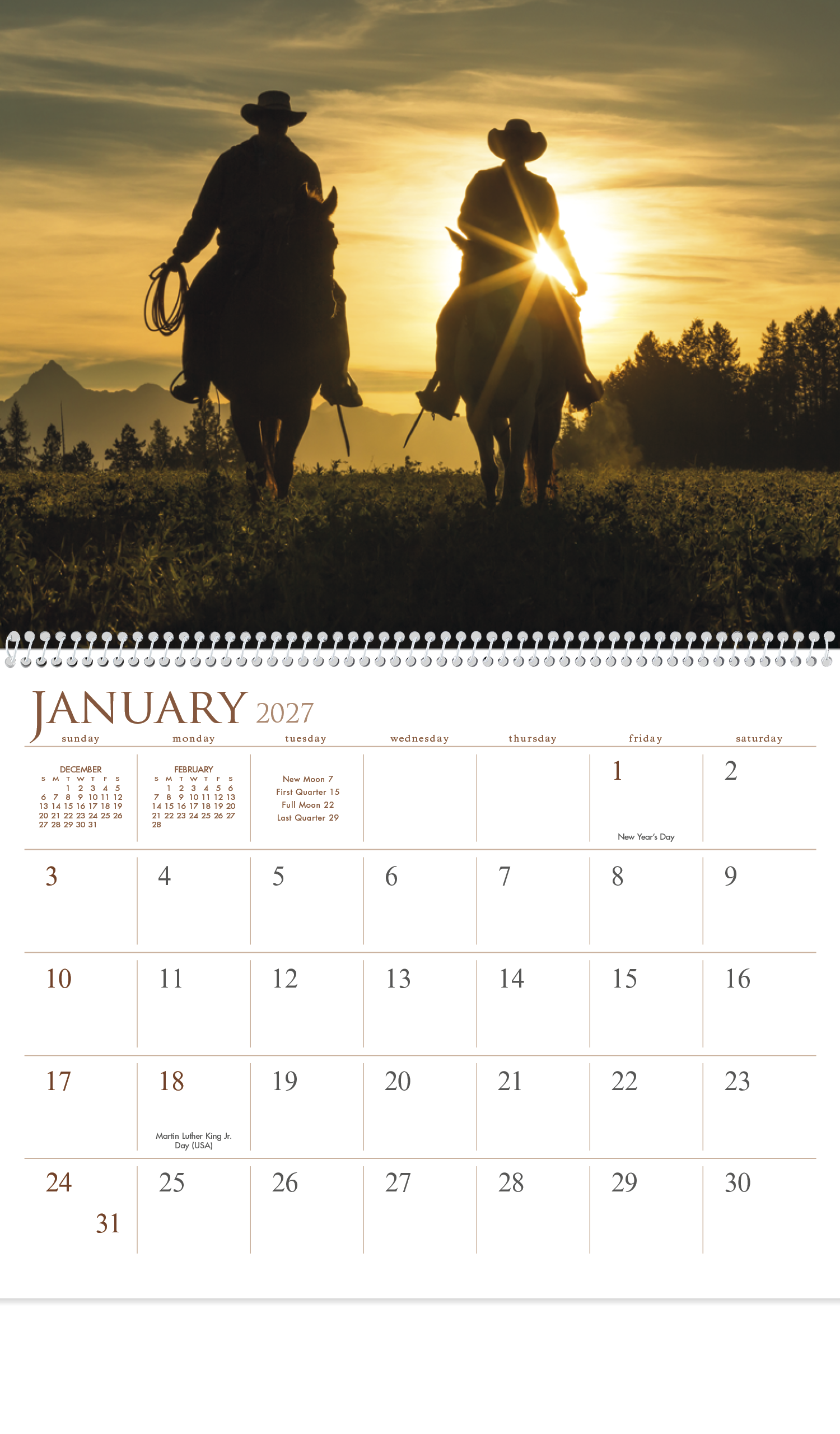 Triumph® Calendars Visions of the West Calendar 78