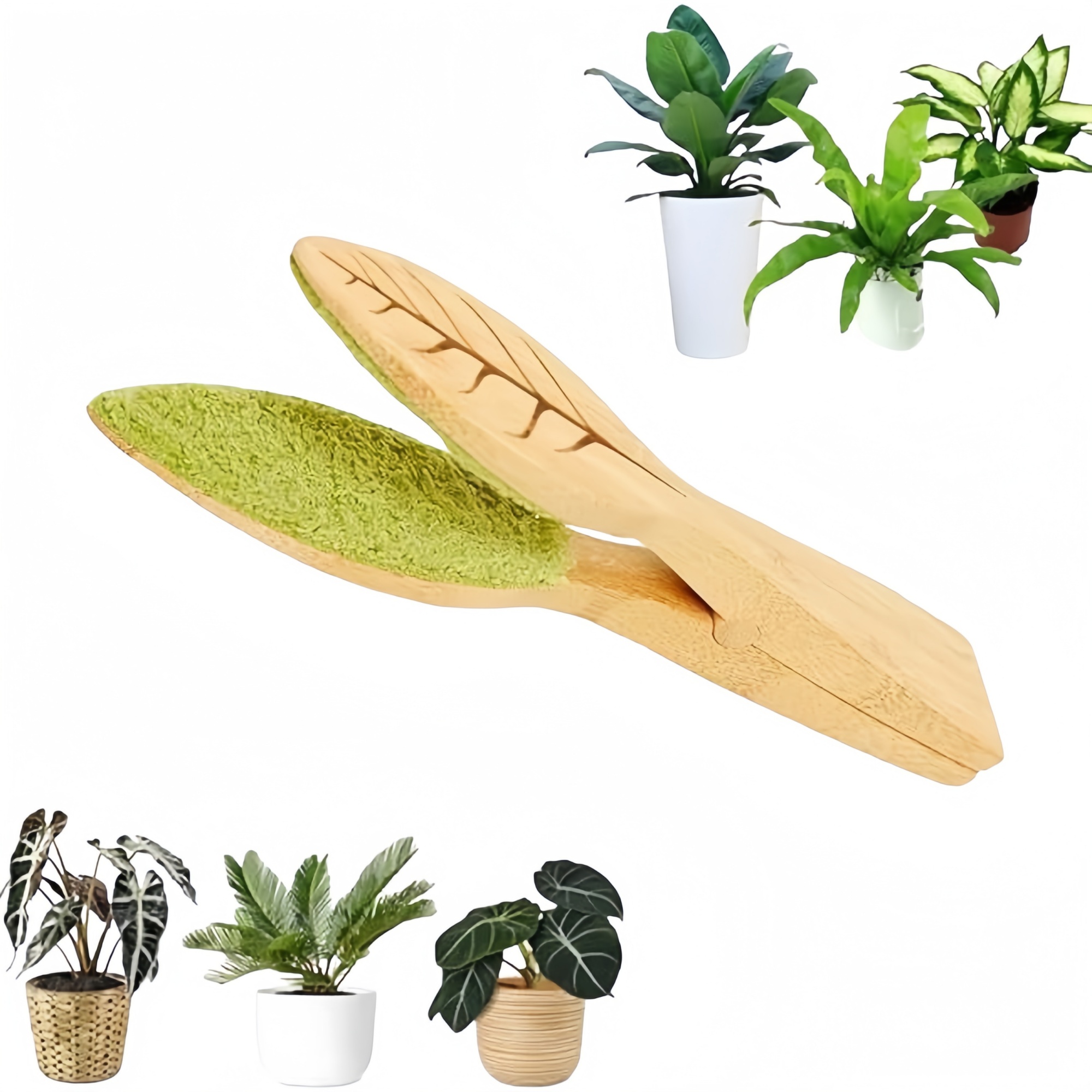 Indoor Plant Leaf Cleaning Tongs 2