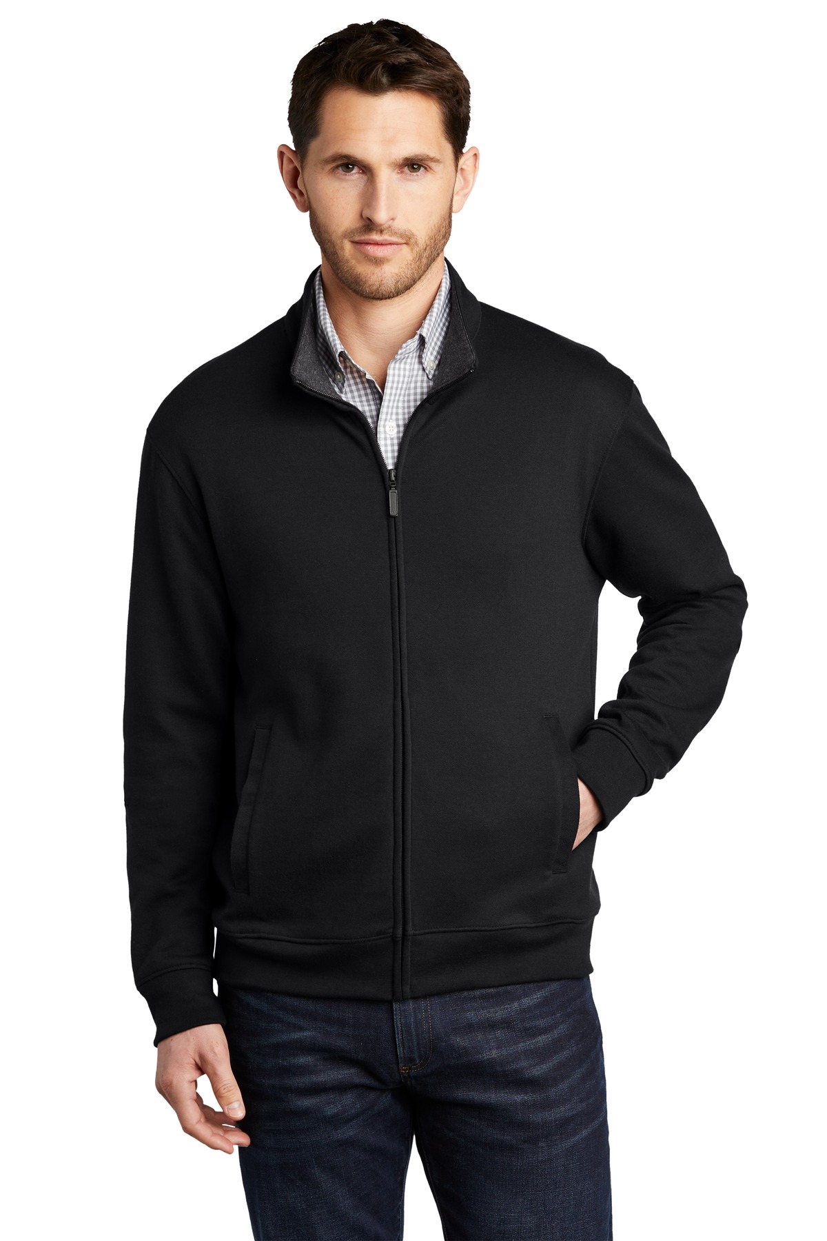 Port Authority Interlock Full-Zip. K809 12