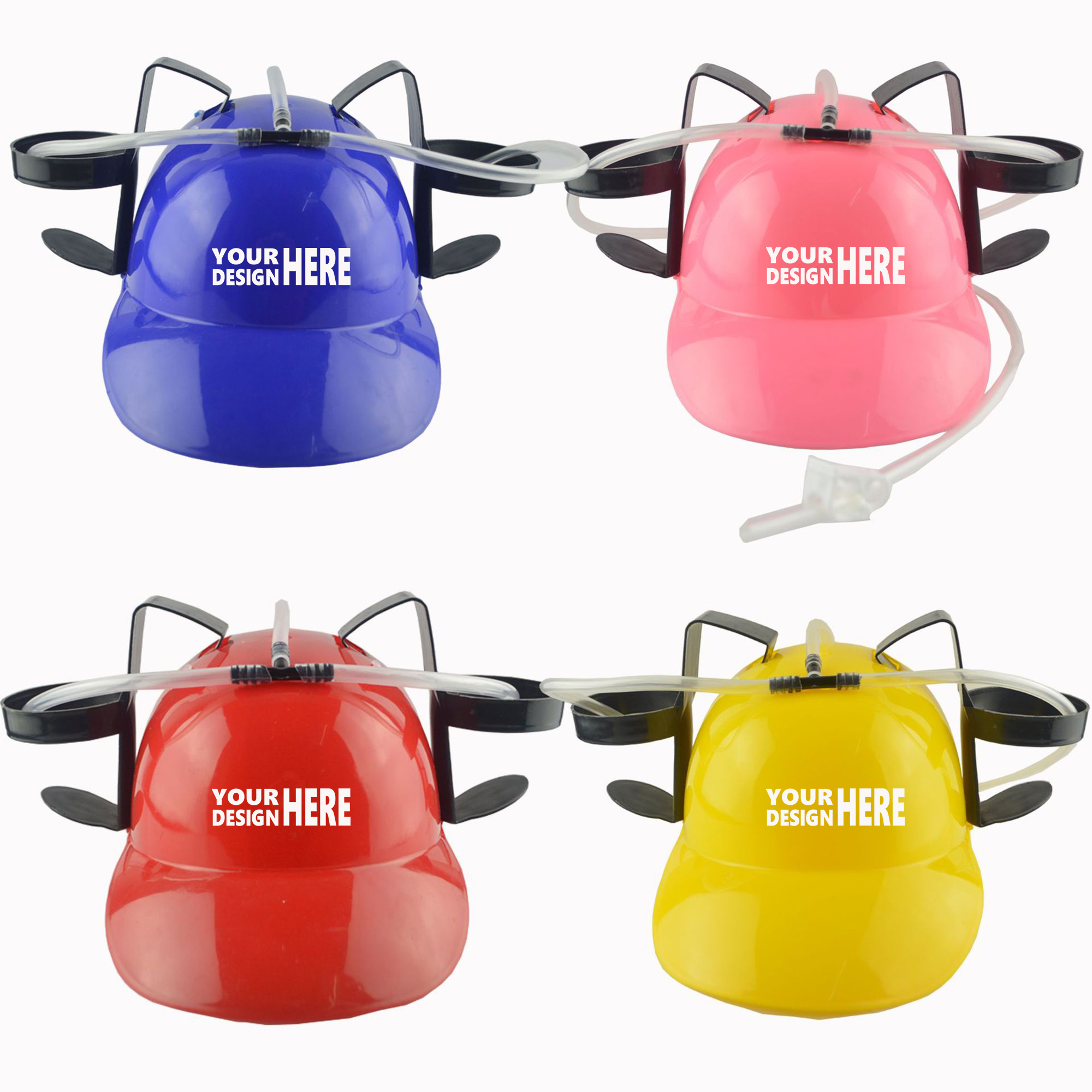 Lazy Beer Beverage Drinking Helmet 2