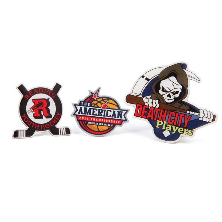 1" Offset Printed Trading Pin 1