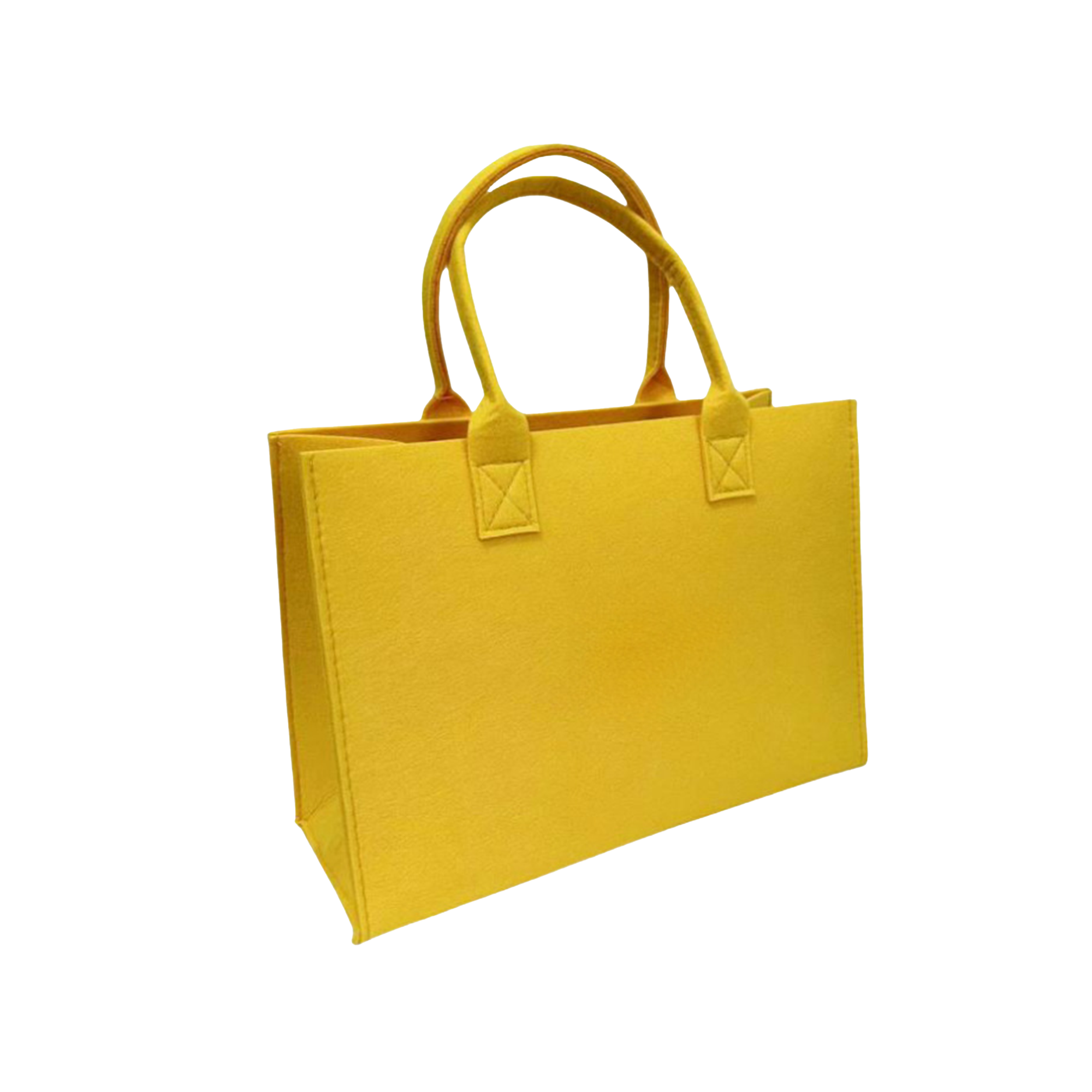 Customizable Felt Tote Bag, custom tote bag with logo imprint 2
