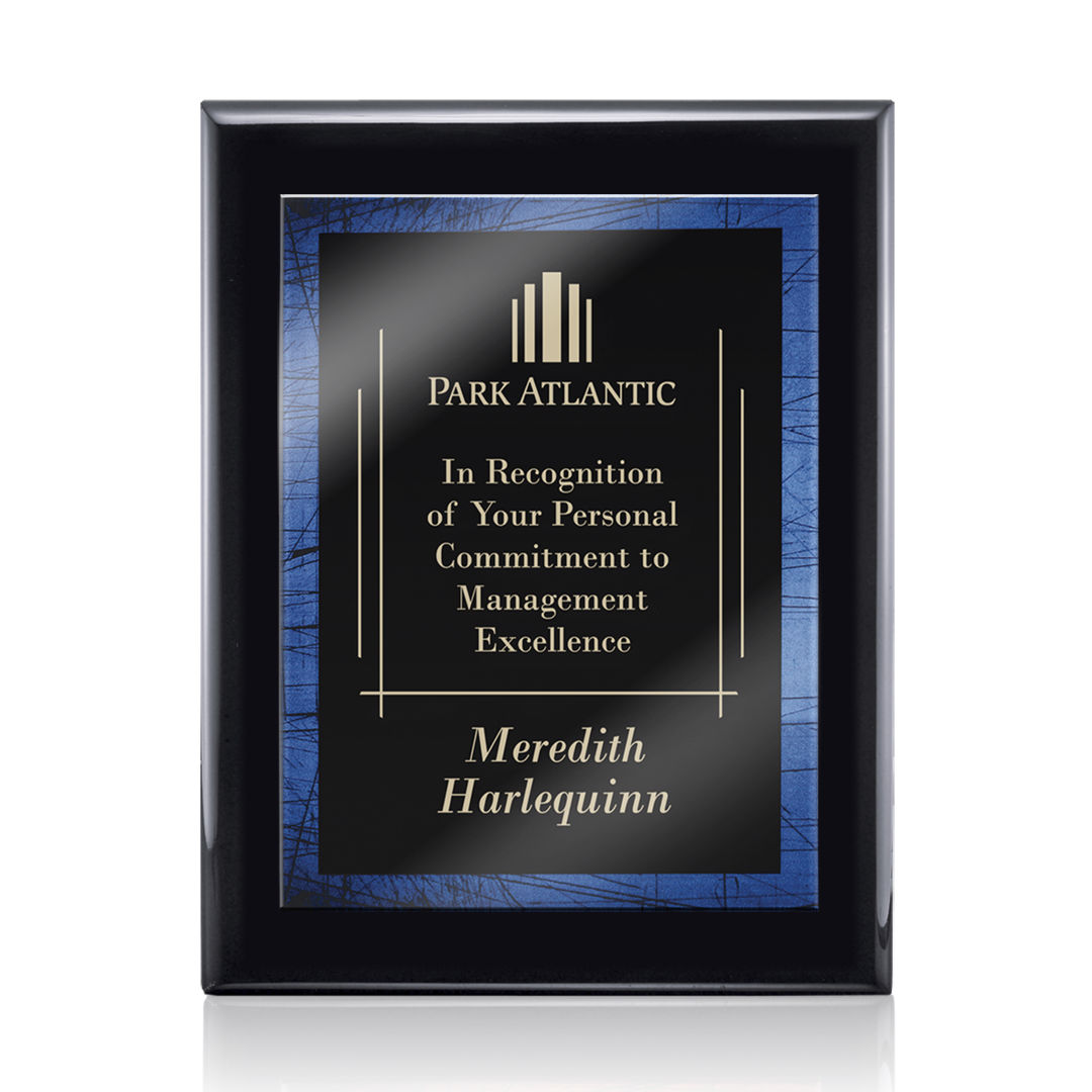 Oakleigh/Caprice - Black/Blue 1