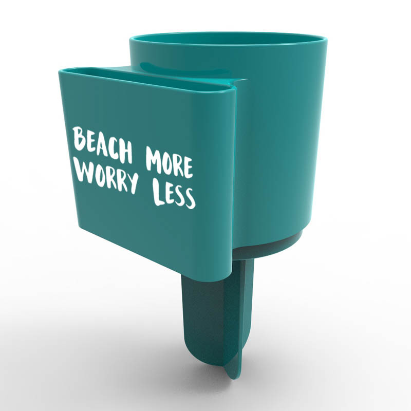 Beach Cup Holders W/the Phone Pocket 8