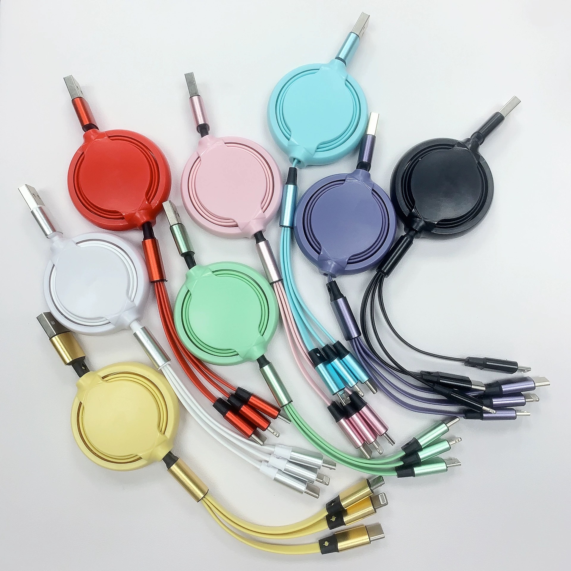 Usb 3-In-1 Retractable Cable 2