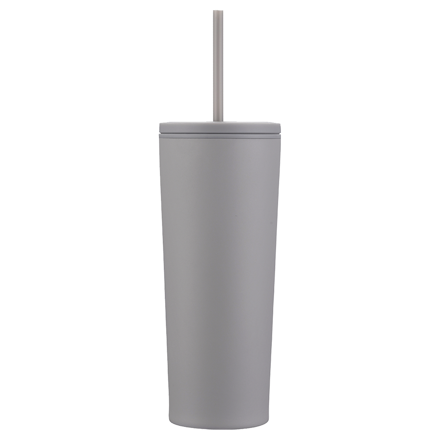 EcoSip 24oz Double Wall Tumbler with Leak-Proof Straw 16