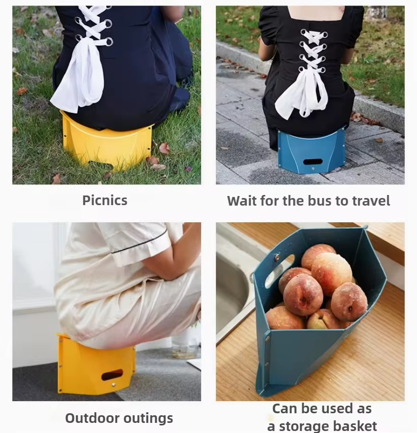 MOQ 10 pcs Collapsible Outdoor Stool 2