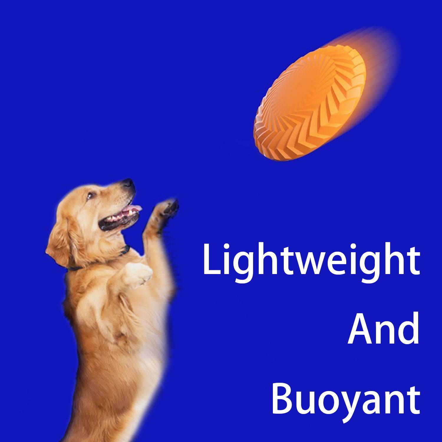 7.2 Inch Water-Friendly Durable TPR Dog Flying Disc Toy 7