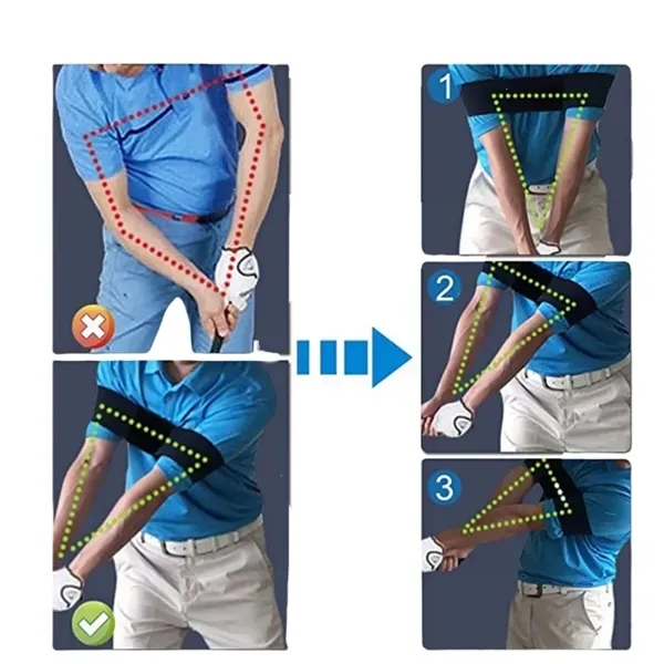 Golf Swing Correcting Arm Band 4