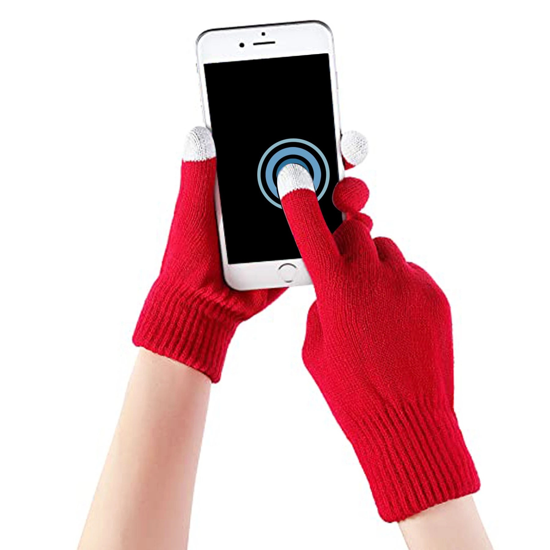 Thin Touchscreen Fingers Gloves 2