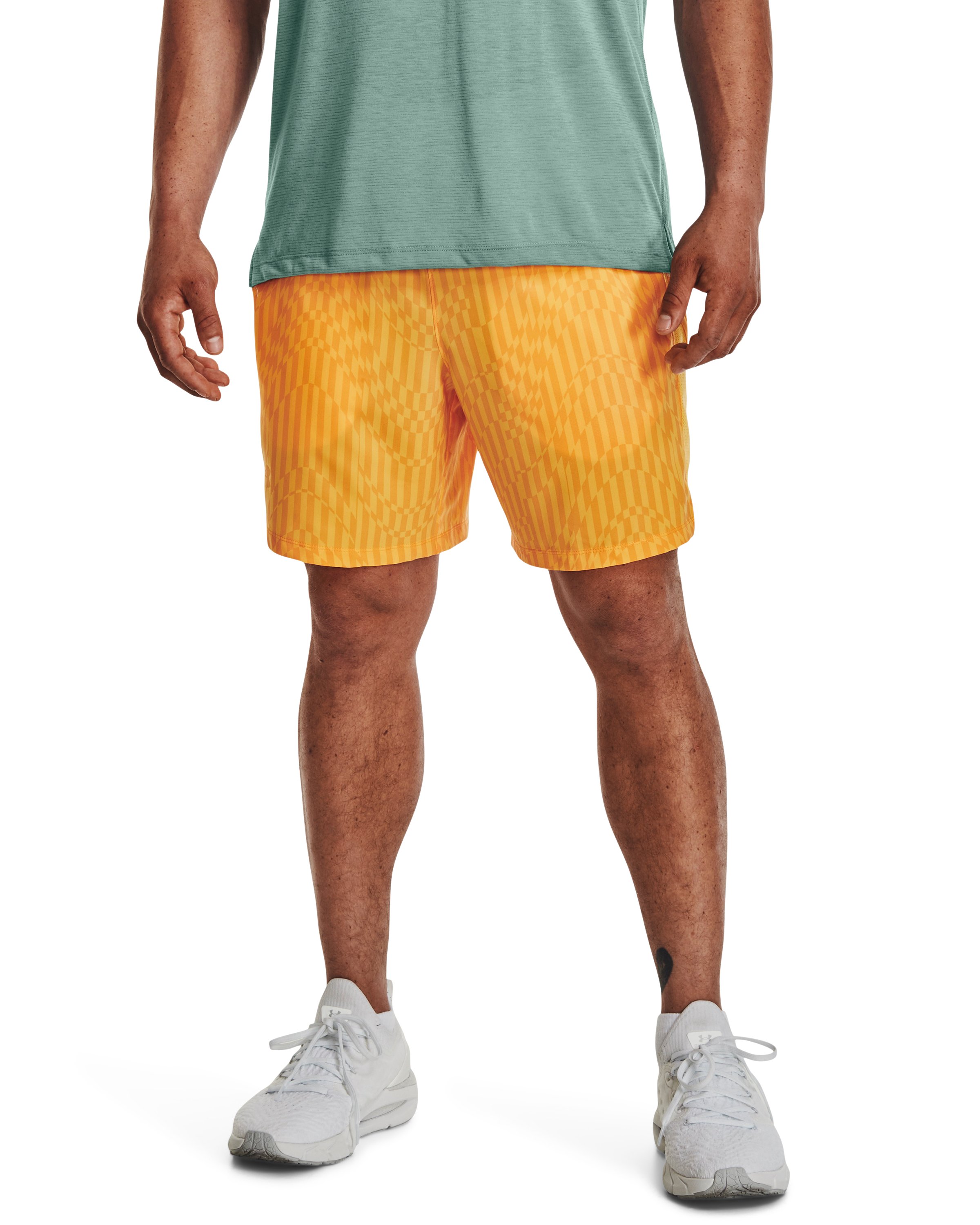 UA Launch Run Print Men's 7 Shorts 4
