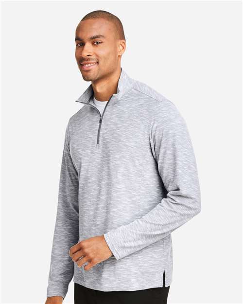 Men's Eclipse Jacquard Quarter-Zip Pullover - NE415 17