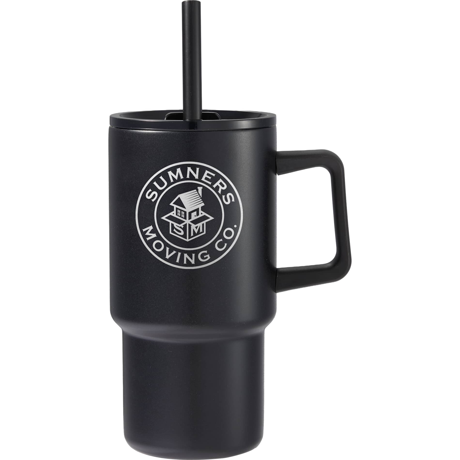 Summit 18oz Recycled Vacuum Insulated Mug w/ Straw