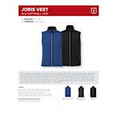 JORIS Eco Softshell Vest- Men's 123