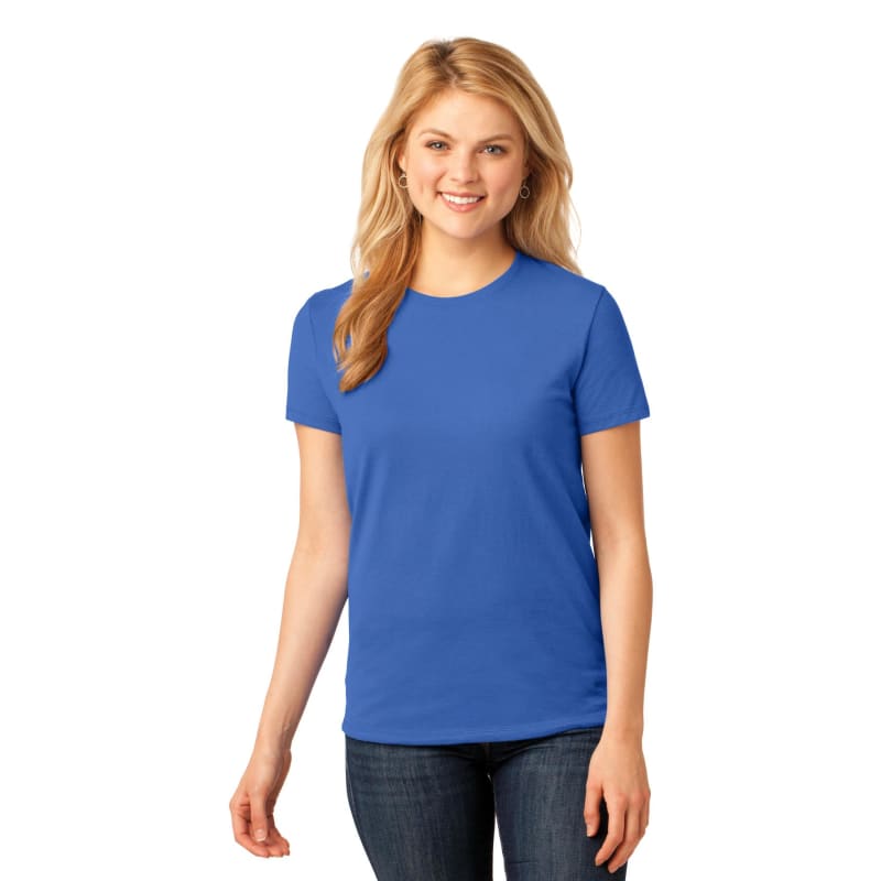 Port & Company Women's Core Cotton Tee. 38