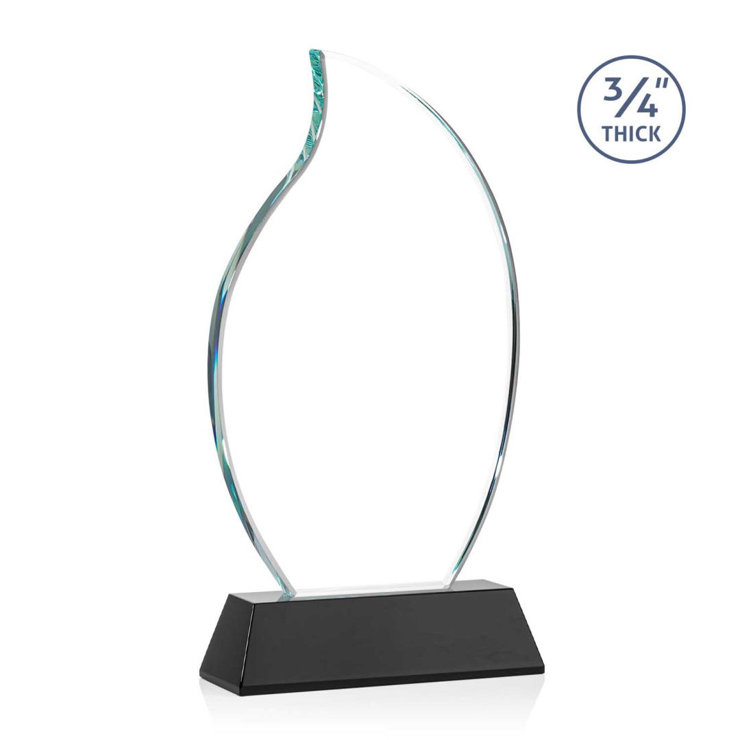 Croydon Flame Award on Newhaven Base - Black 8