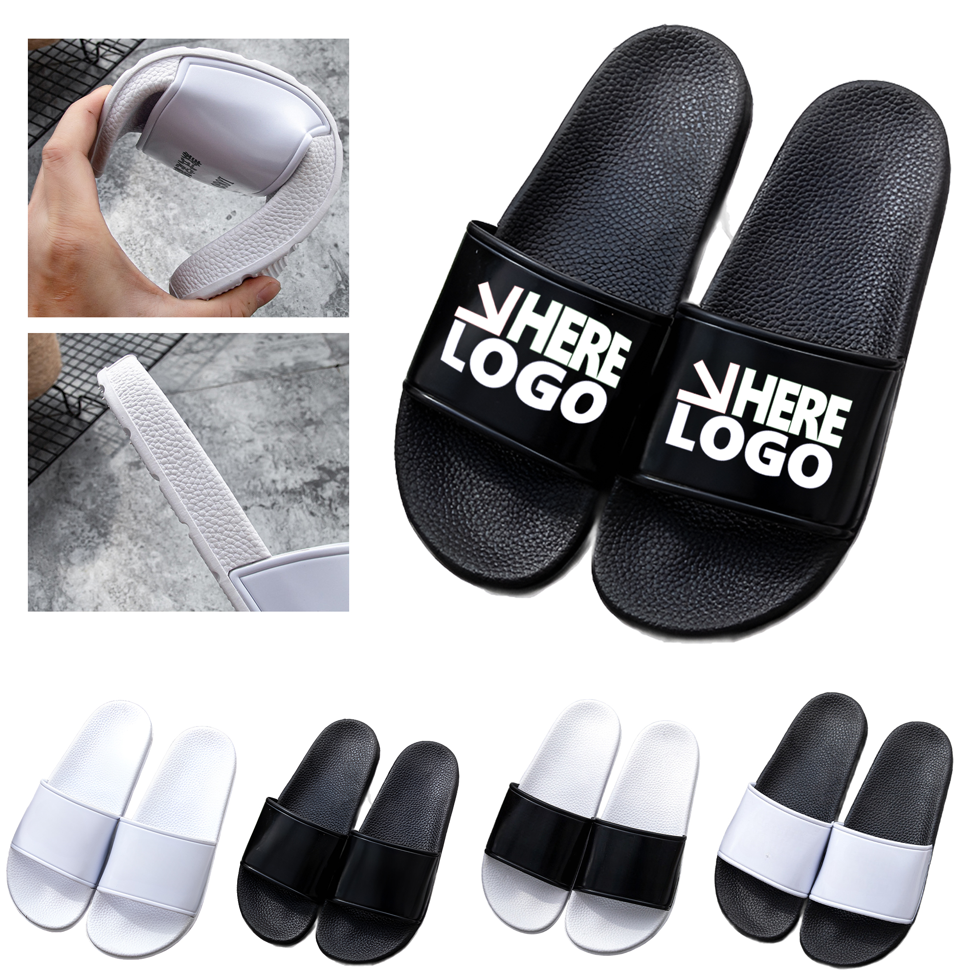 Full Color Soft PVC Slippers 3
