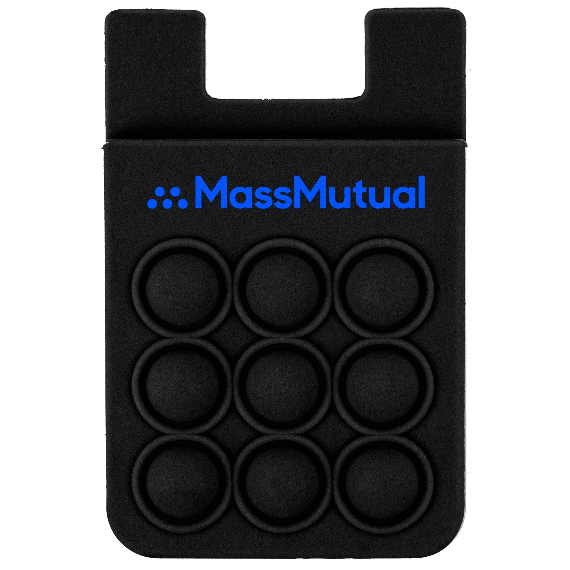 Popper Stress Reliever Silicone Phone Wallet 19