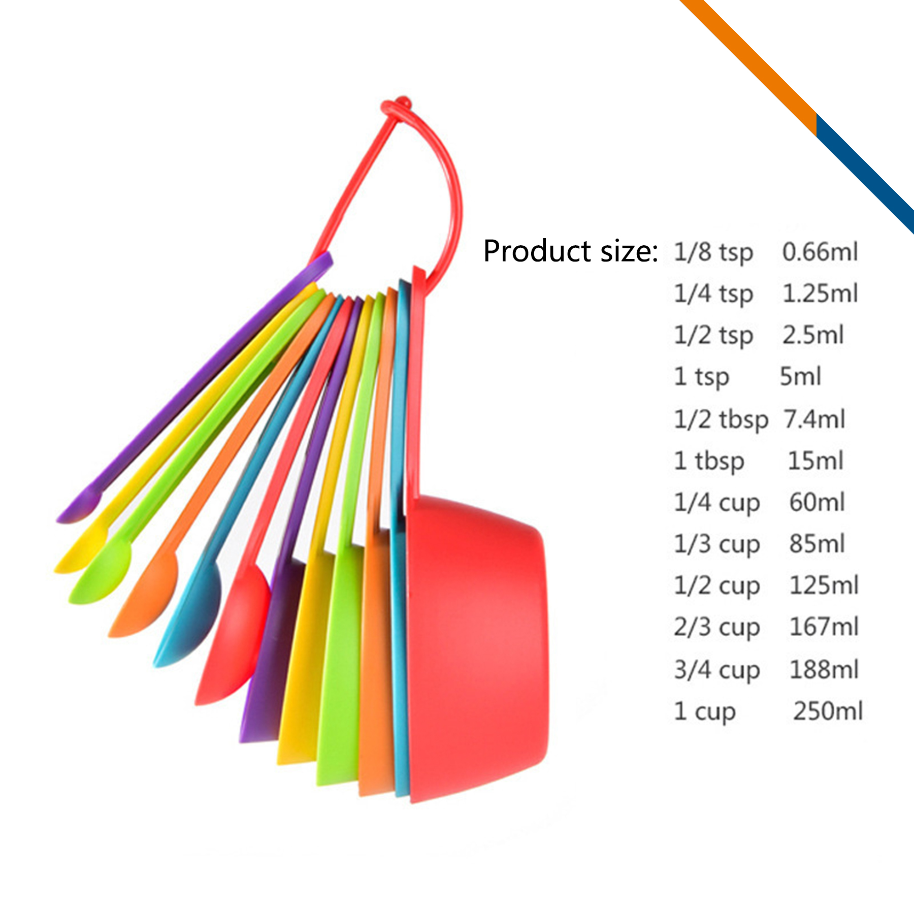 Wimpy Measuring Spoons set 7