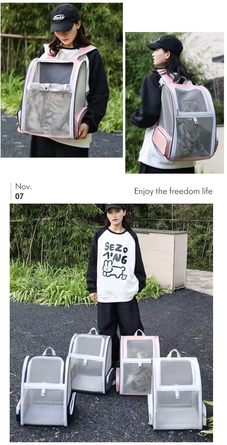 Pet Backpack Dog Bag 6