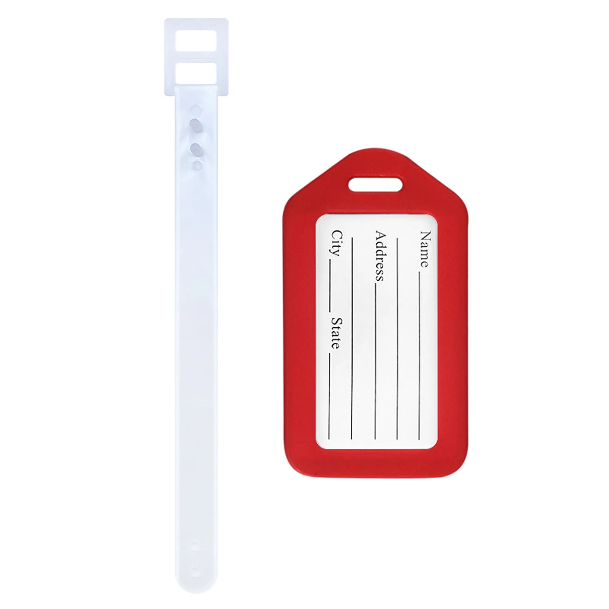 Plastic Luggage Tag Cover 4