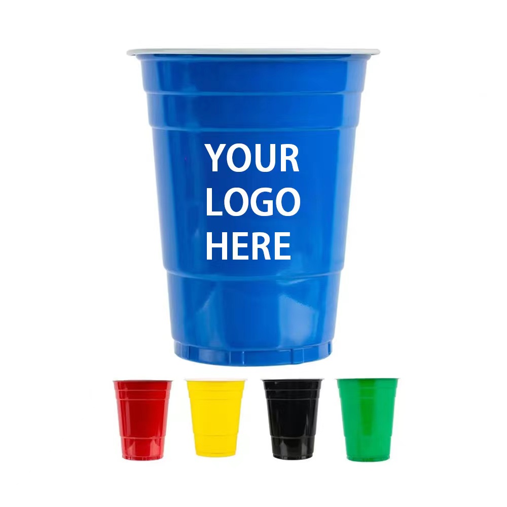 16oz Customizable Plastic Stadium Cups 3