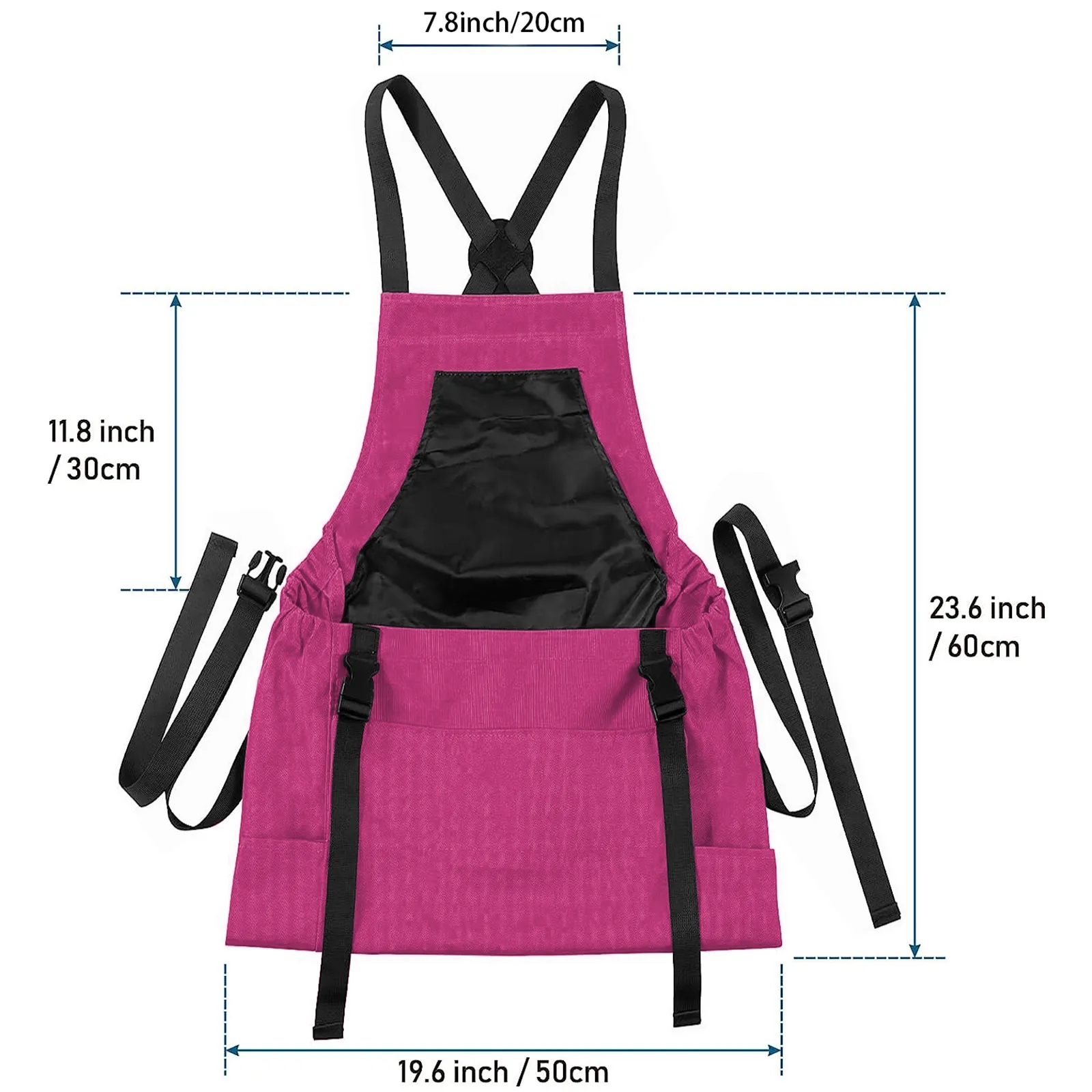 Canvas Gardening Apron with Harvest Pocket 5