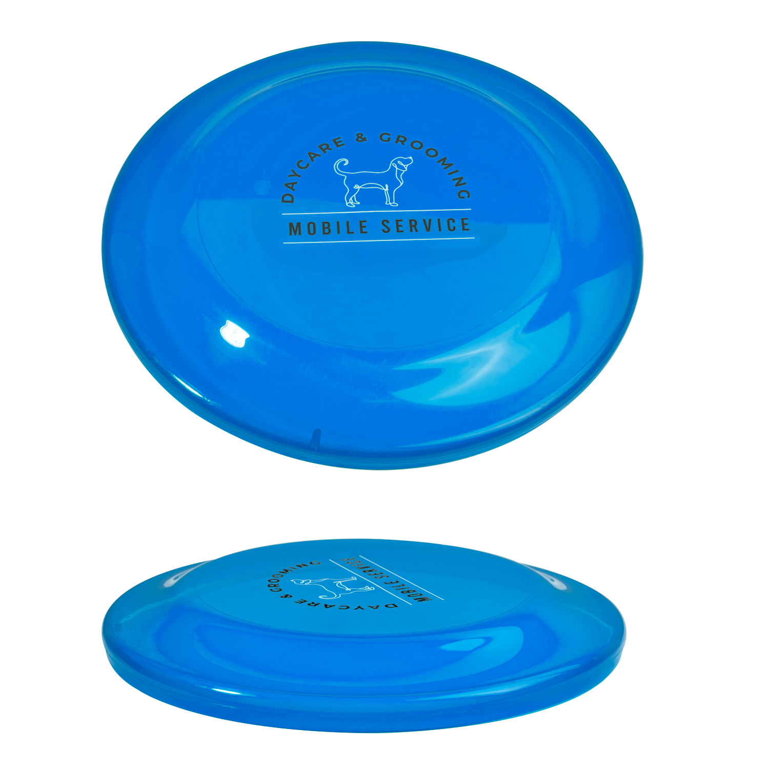 Transparent Flying Disc (2 Color Imprint) 10