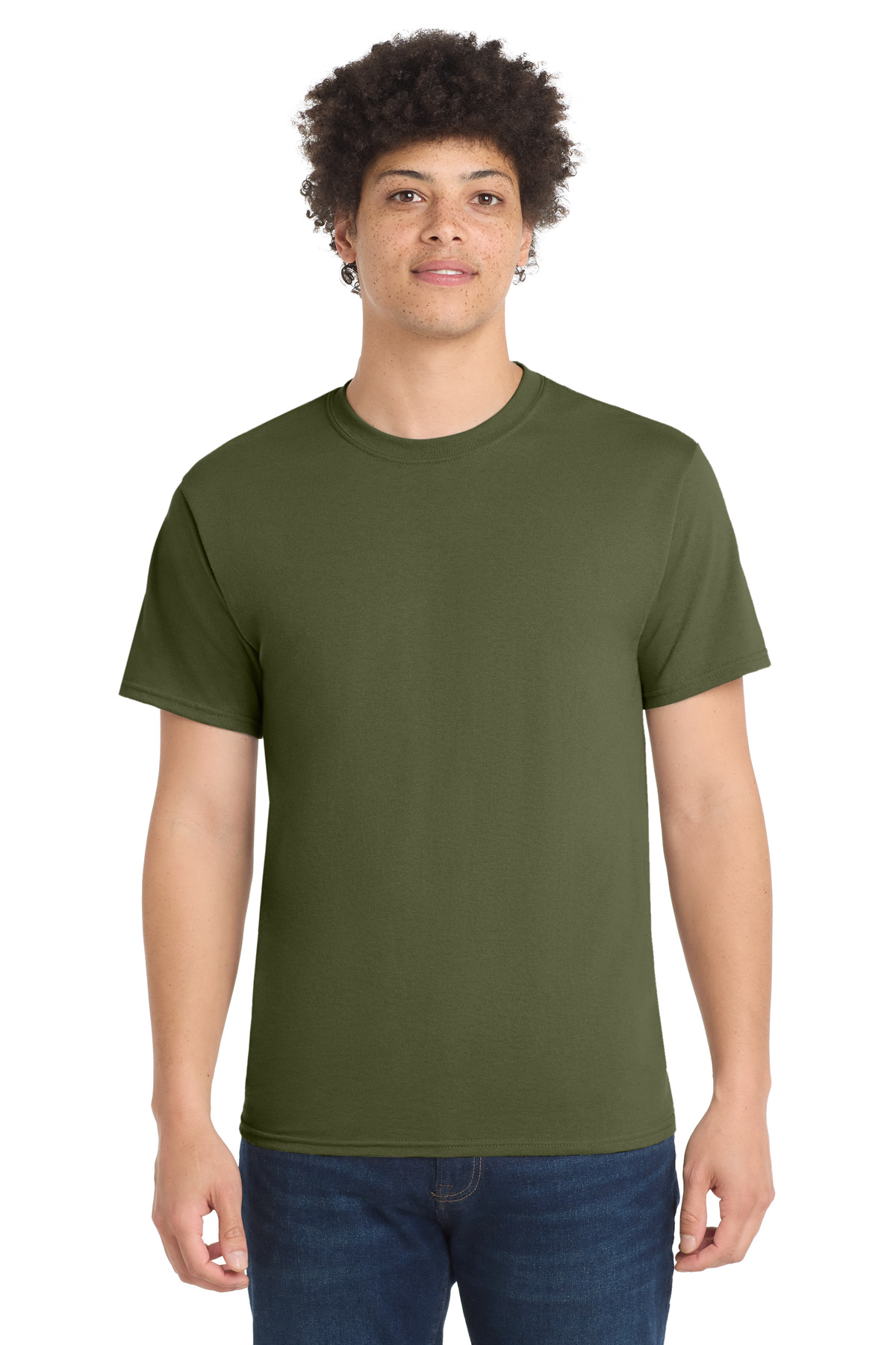 Port & Co Core Blend Tee. PC55 128