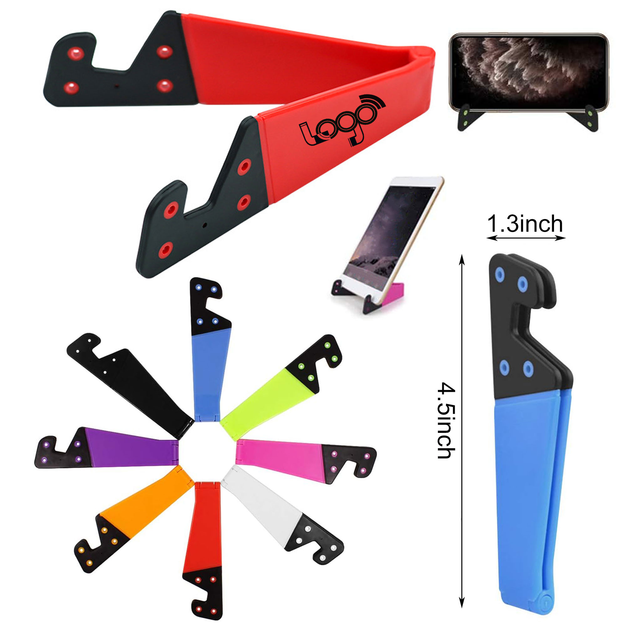 Universal V Shape Design Phone Tablet Stand 2