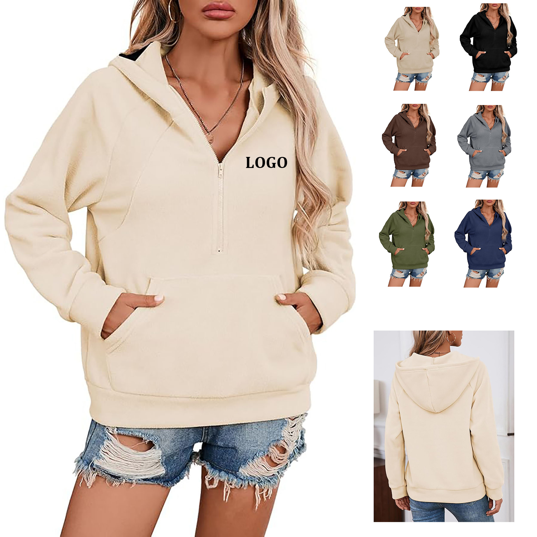 Womens Fleece Hoodies 8