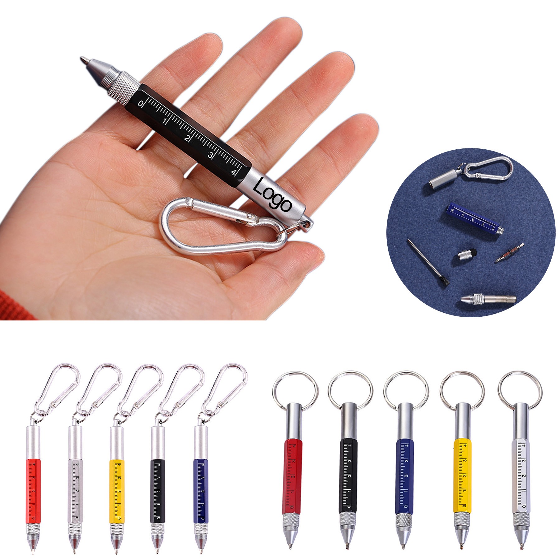 6 in 1 Multifunctional Tool Pen