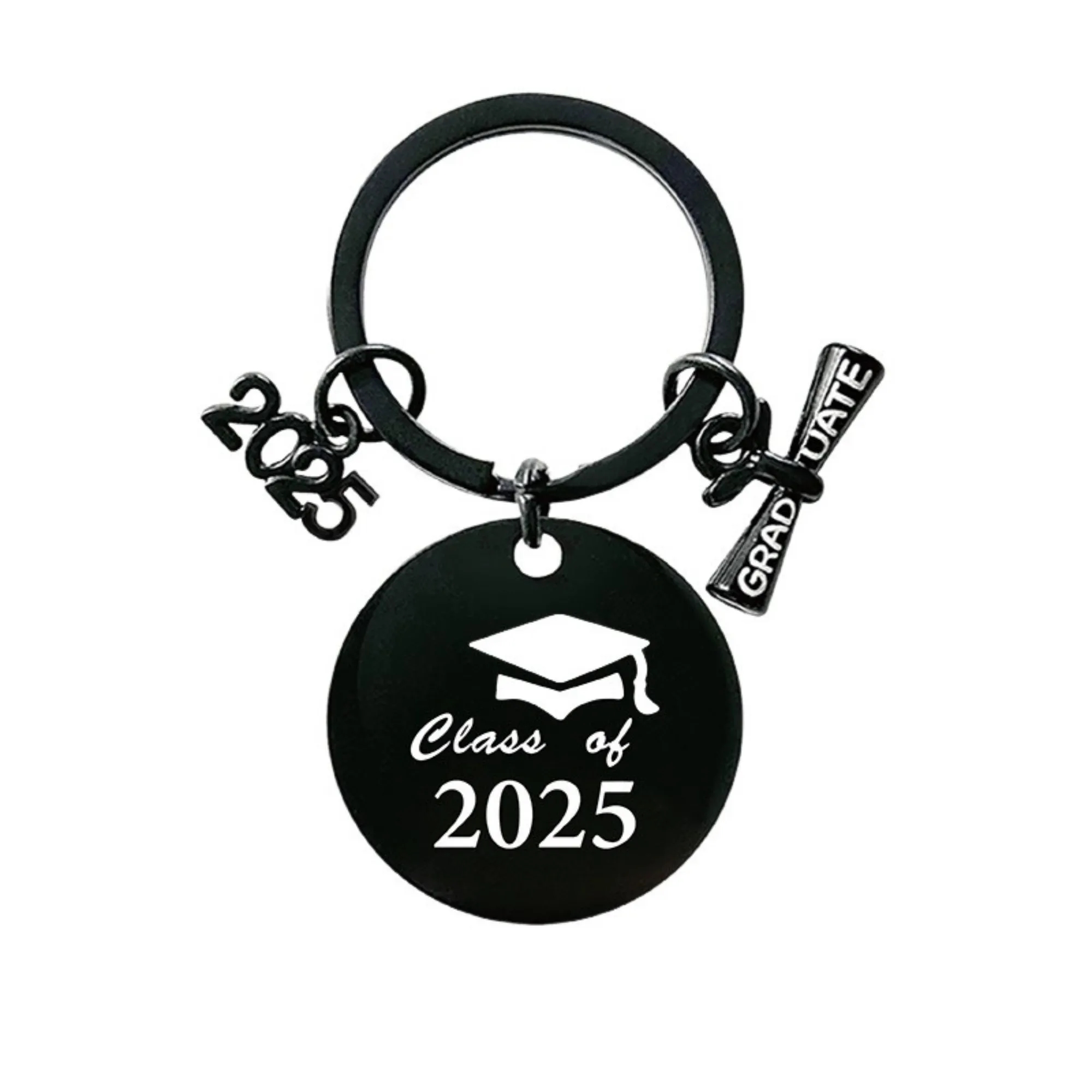 Stainless Grad Keychain 5