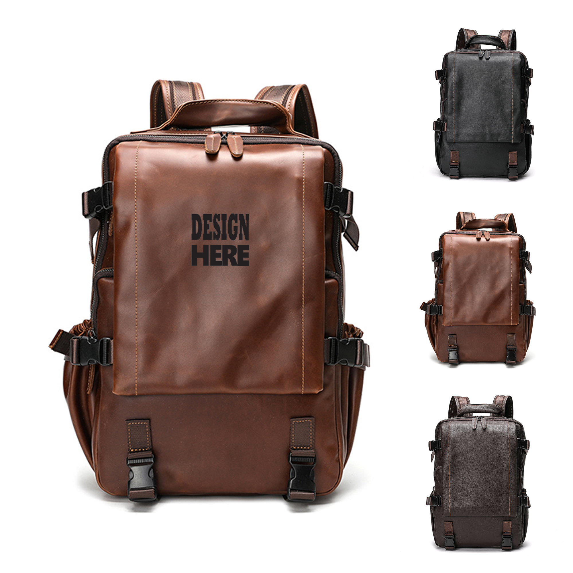Leather Backpack 2
