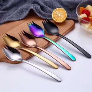 8.26 Inch Sturdy 2 IN 1 Salad Fork Spoon 29