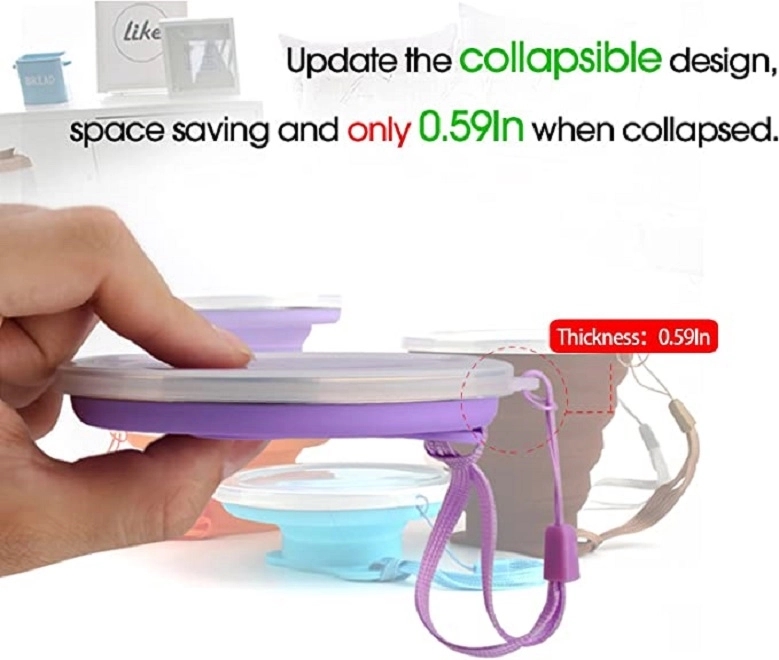 Silicone Collapsible Travel Cup 5