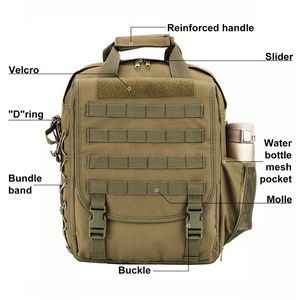 Tactical Multifunction Bags Hiking Computer Notebook Bag 5