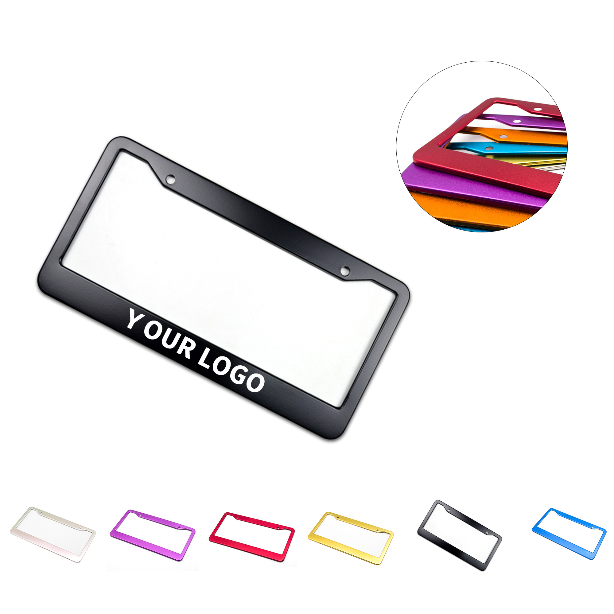 Aluminum Alloy License Plate Frame 5