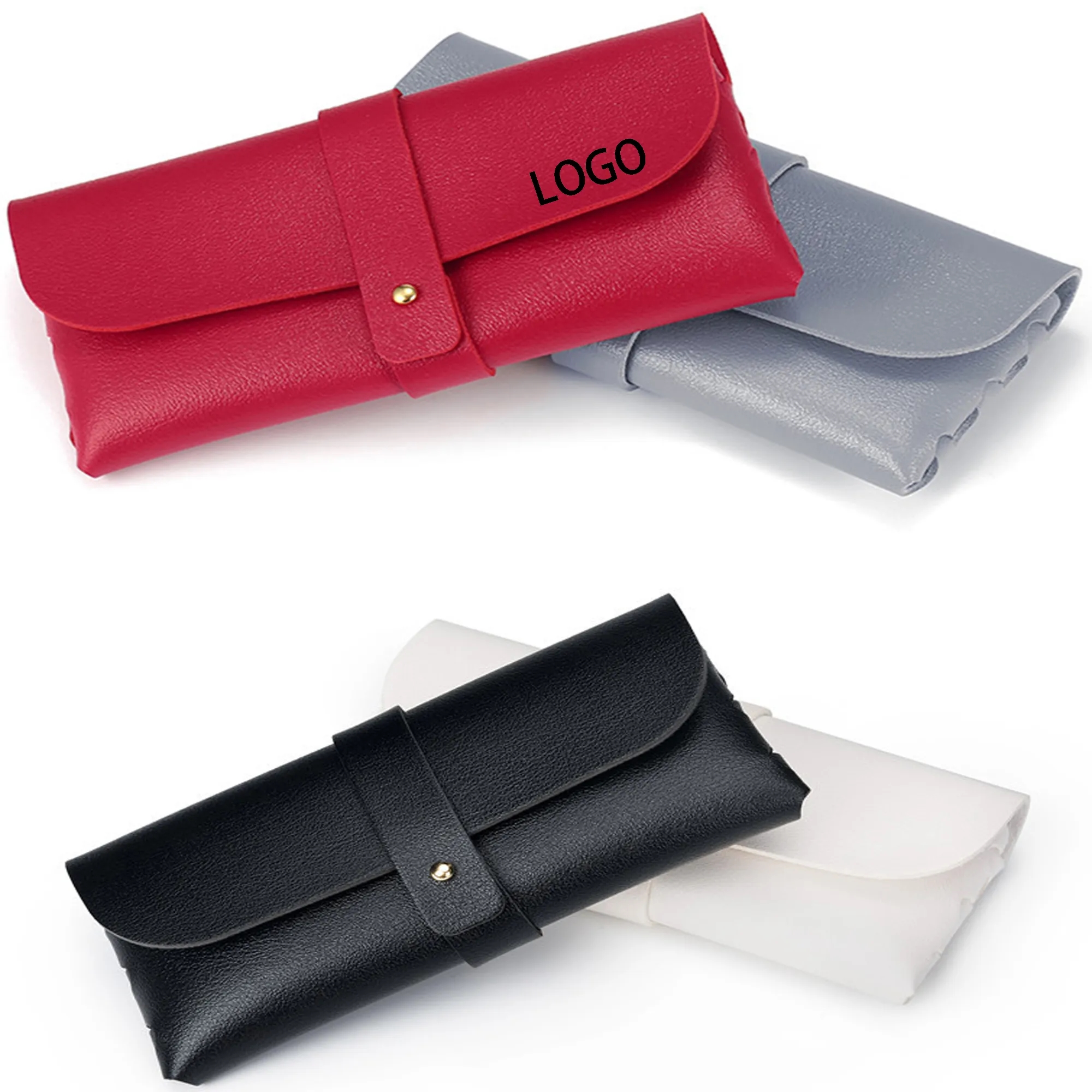 PVC Leather Glasses Case