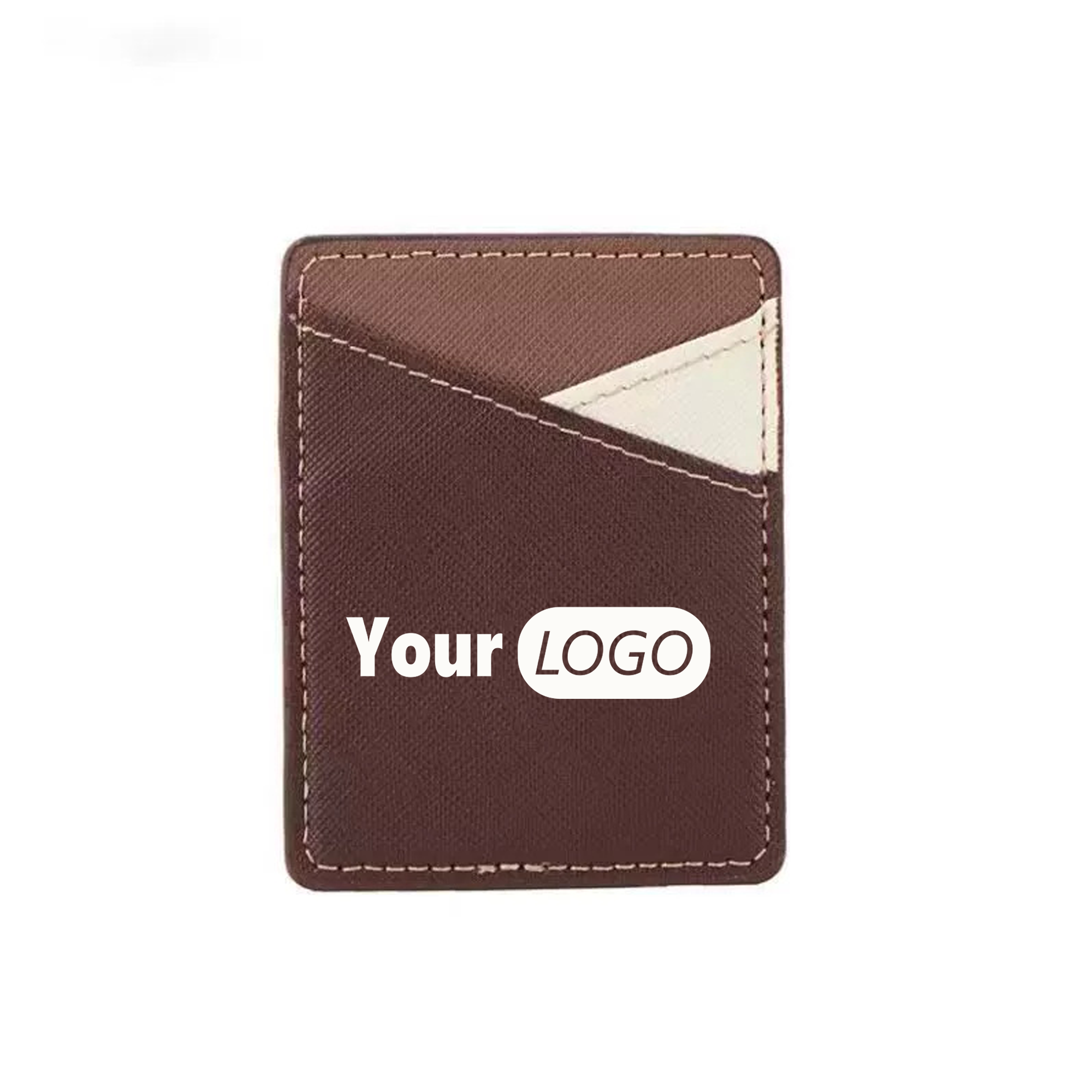 PU Leather Adhesive Card Pocket 3