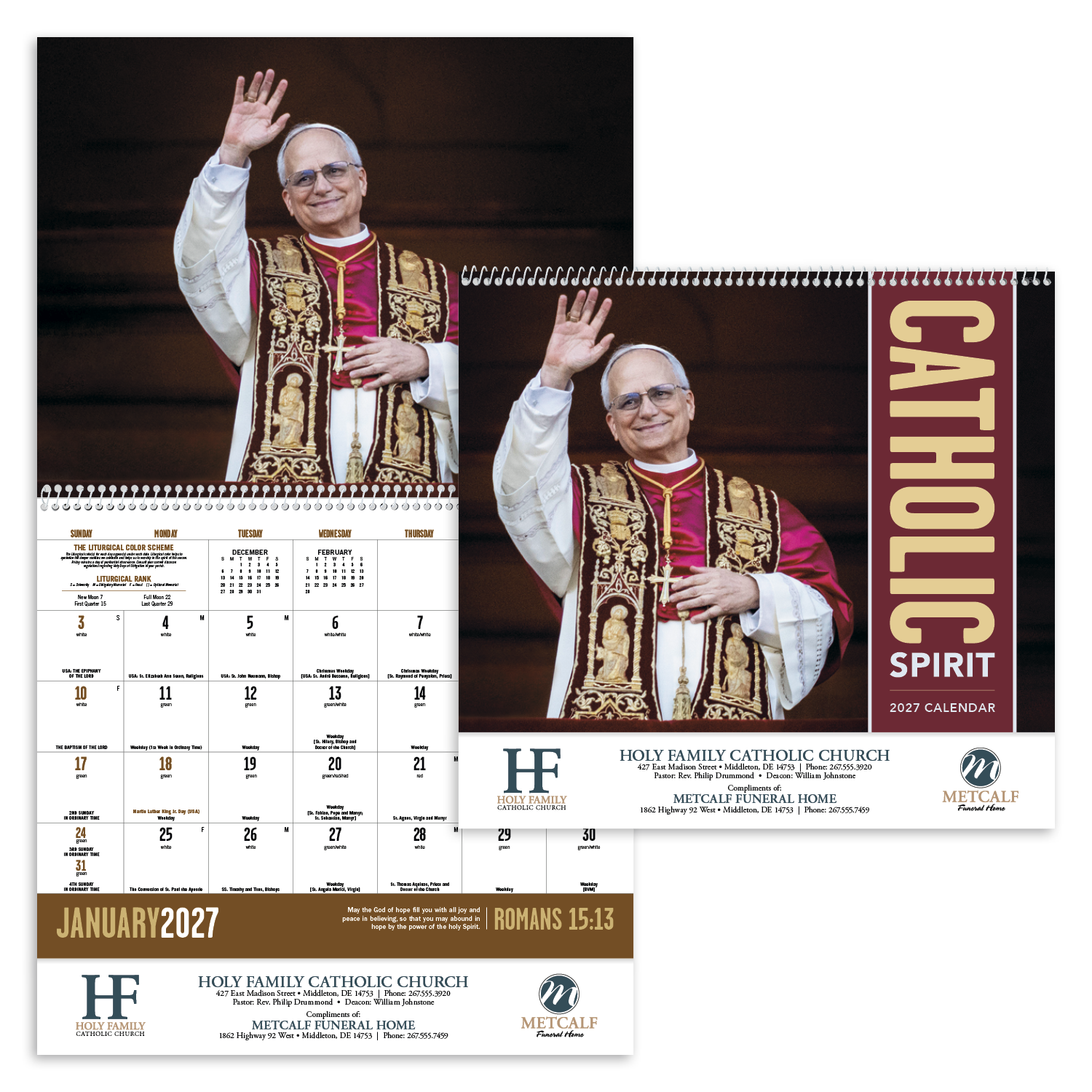 Good Value™ Catholic Spirit - Spiral Calendar 72